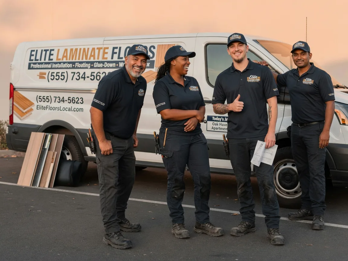 Laminate flooring installation company in Brownsboro, TX